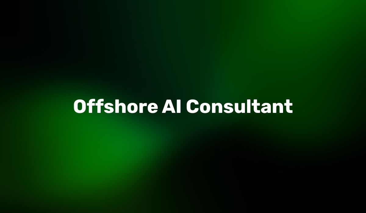 Offshore AI Consultant