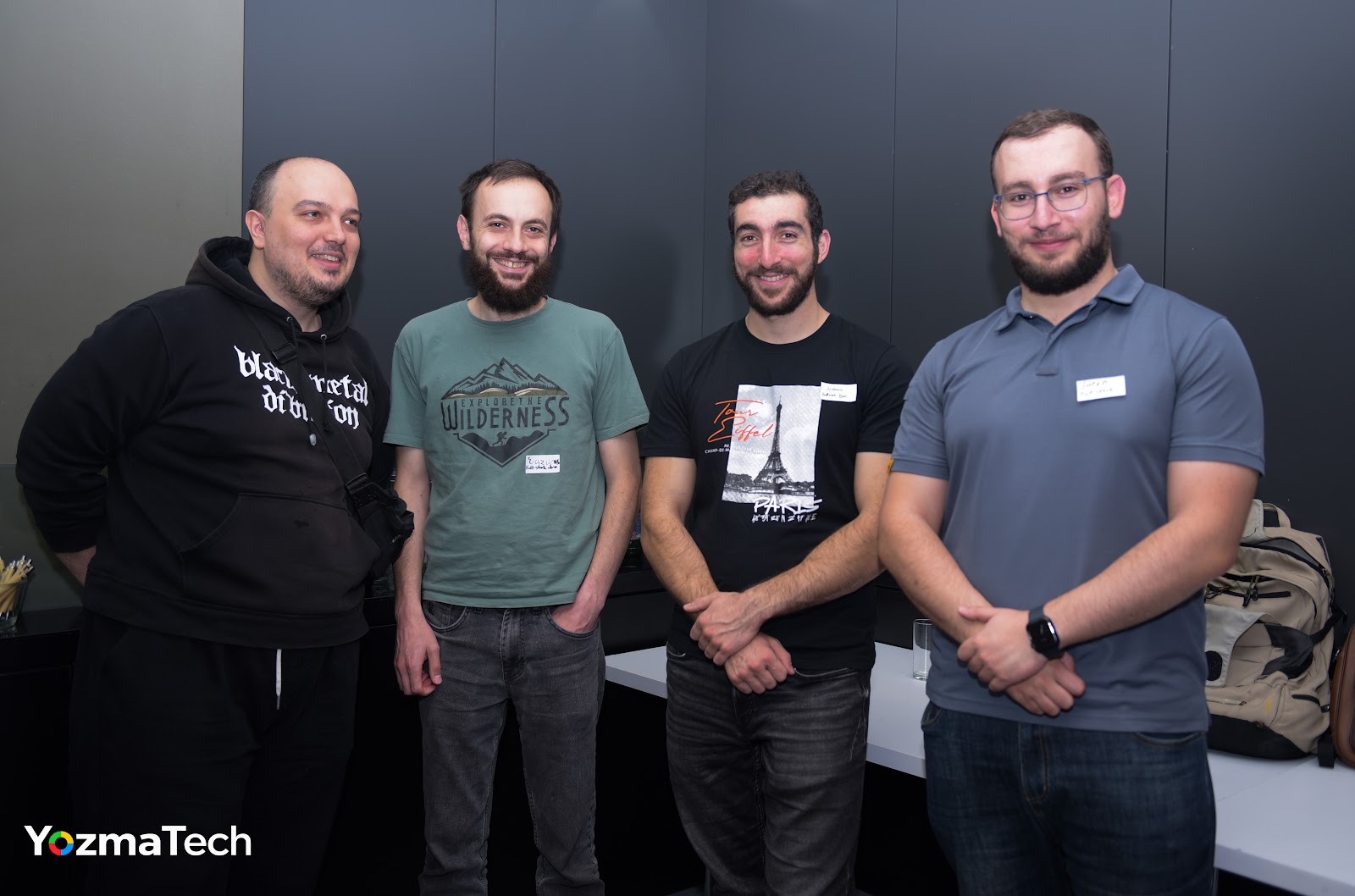 Attendees of the b10x meetup